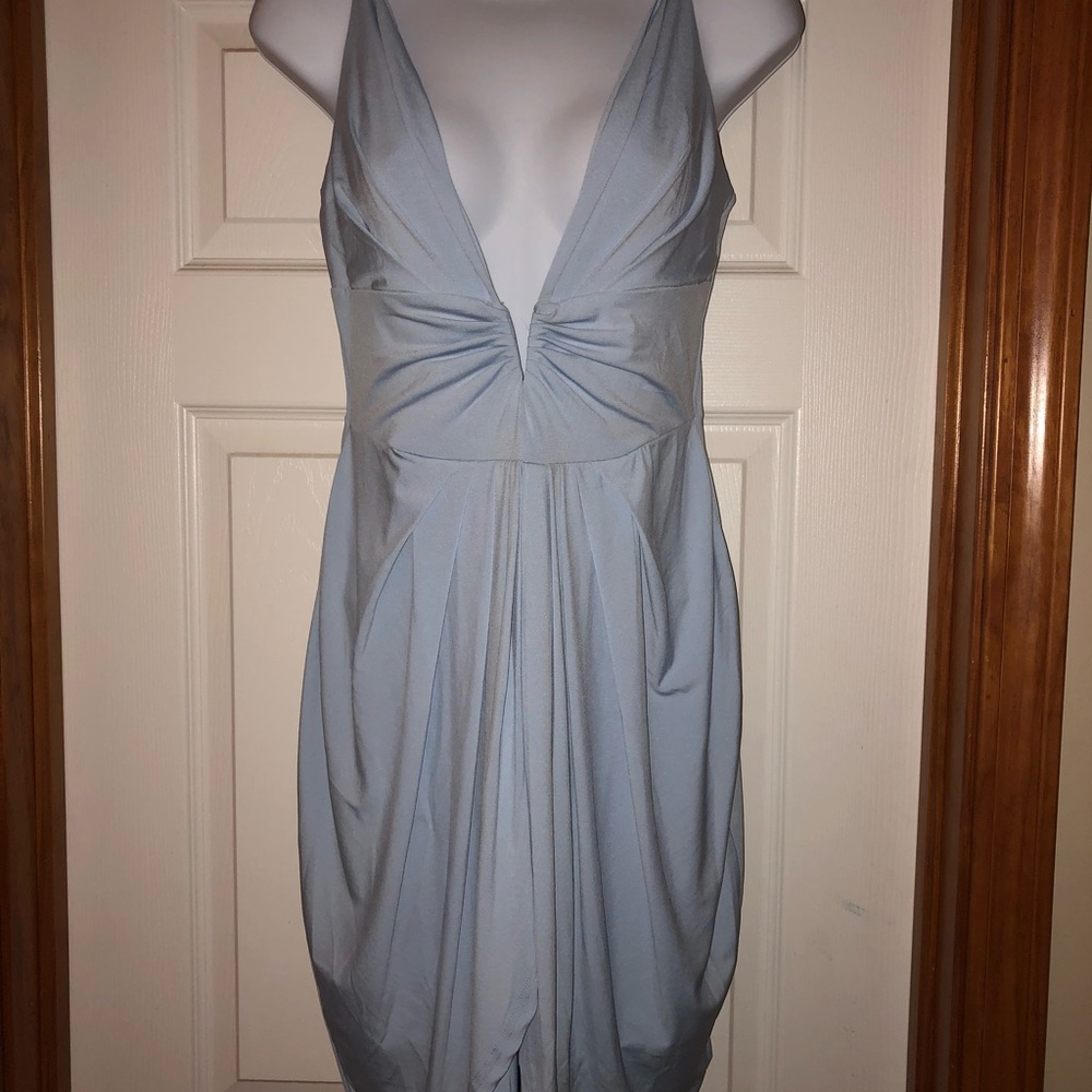 Blue dress